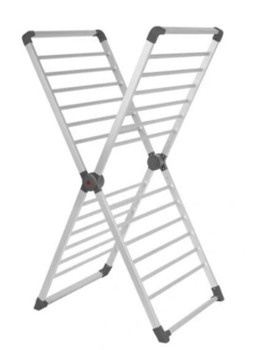 N'Oveen Folding Electric Floor Clothes Drying Rack Made of Aluminum