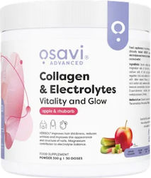 Osavi Collagen & Electrolytes 300gr Μήλο με ραβέντι Osavi Collagen & Electrolytes 300gr Μήλο με ραβέντι