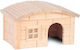 Wooden Hamster House 20.5x13x12 Cm
