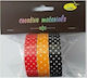 Fabric Tapes Dots 3 Pieces