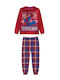Sabor Kinder Schlafanzug Red