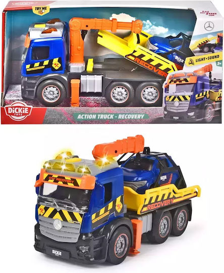 Dickie Crane Pickup Truck Pull Back for 3+ Years