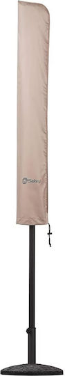 Impermeabil Protecție Capac Umbrelă 27.5x33.5x170buc în Culoare Bej 1buc