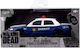 Jada Walking Dead Rick Crimes Mașină Metalică Push Ford Crown Victoria Scară 1:32