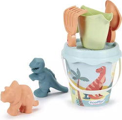 Ecoiffier Dino Bucket Set 2 Sand Molds 17cm