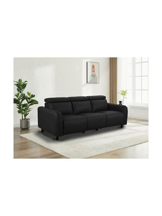Denton 1511 Three-Seater Couch Artificial Leath...