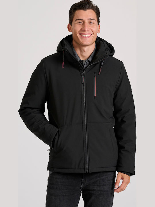 Funky Buddha Χειμωνιάτικο Μπουφάν Softshell Αδι...