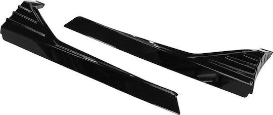 Mtuning Protecții Laterale Praguri Splittery Negru Lucios Universal 76,4 Cm