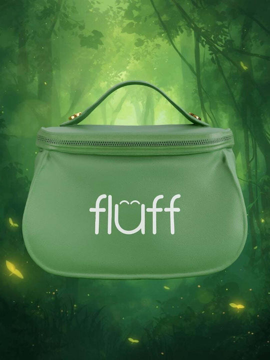 Fluff Kulturbeutel Grün