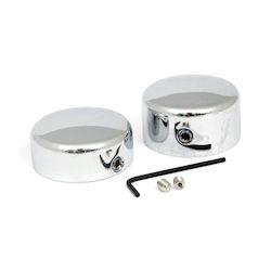 Swingarm Pivot Bolt Cover Set Chrome Motorcycle Harley-Davidson 84-99 Softail Swingarm Pivot Bolt Cover Set Chrome Motorcycle Harley-Davidson 84-99 Softail
