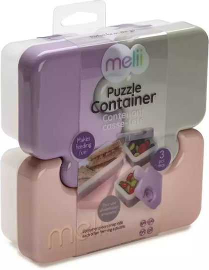Melii Recipient pentru copii din plastic 0.2lt Gri