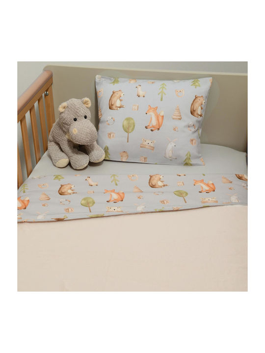 Baby Oliver Κουβέρτα Αγκαλιάς & Λίκνου Minky 75x95εκ.