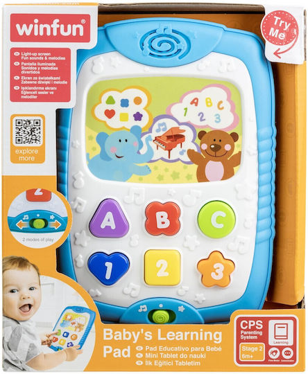 Winfun Baby-Laptop-Tablet mit Musik und Geräuschen für 6++ Monate