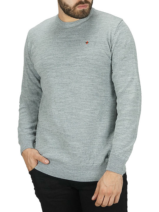 Cotton Green Πουλόβερ Μακρυμάνικο Γκρι