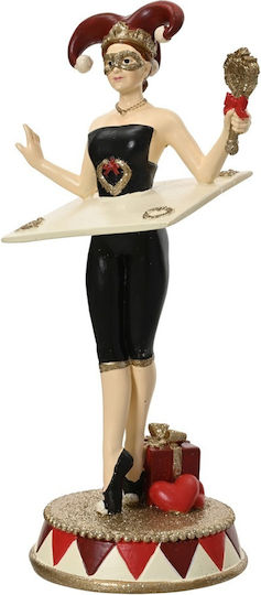 Dekorative Figur aus Polyresin Rote 11,3×8,9×22,7cm Kaemingk 398547 00054312