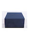 Beauty Home Premium Weihnachtliches Tischtuch Läufer Blau 32x150cm