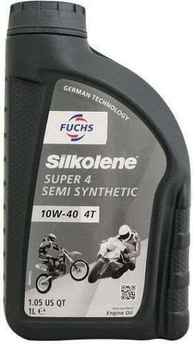 Fuchs Super 4 10W-40 Λάδι Μοτοσυκλέτας για Τετράχρονους Κινητήρες 1lt