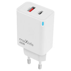 Maxlife MXTC-09-45AC Αντάπτορας 45W Maxlife MXTC-09-45AC Αντάπτορας 45W
