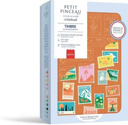Painting Numbers My Own Notebook Travel Book La Petite