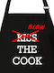 Schürze für Kochen Blow Cook Schwarz