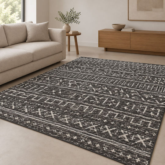 Saray Home Moroccan 160x210см Shaggy Ивуар-сива Saray Home Moroccan 160x210см Shaggy Ивуар-сива