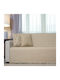 Cotone Three-Seater Sofa Throw Chenille 180x300cm Brown