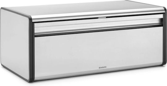 Brabantia Bread Box Metallic Gray 46.5x25x18.7cm Brabantia Bread Box Metallic Gray 46.5x25x18.7cm