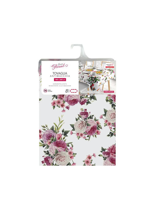 General Trade Tablecloth Stain Resistant Multicolour 140x140cm