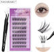 Nagaraku No Glue Needed Diy False Lashes Tweezers Squirrel Style