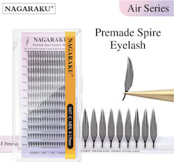 Nagaraku Premad Wings Spire Wimpern 0.07d Mix 8-15mm Nagaraku Premad Wings Spire Wimpern 0.07d Mix 8-15mm