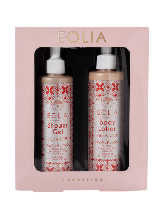 Eolia Cosmetics Oud & Rose Σετ Περιποίησης για Καθαρισμό Σώματος