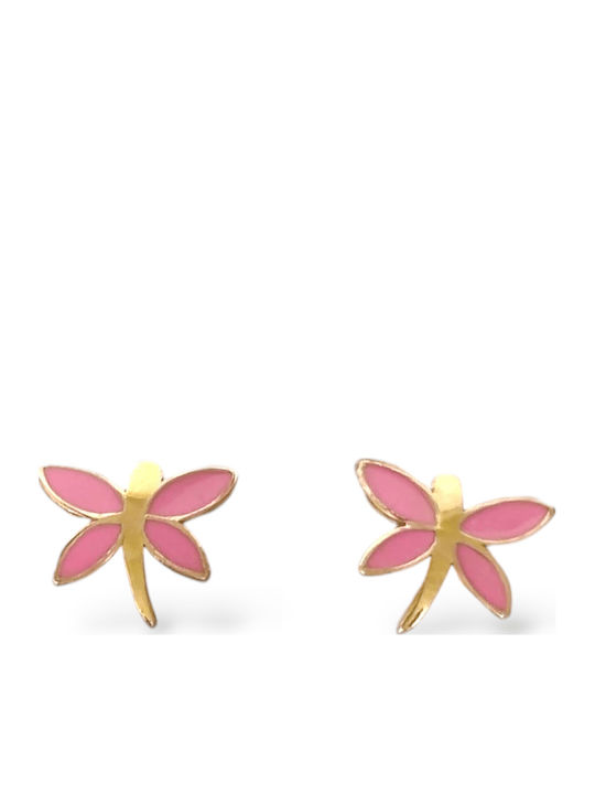 CHrysolithos Vergoldet Kinderohrringe aus Gold