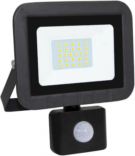 Geyer Στεγανός Προβολέας LED 20W Φυσικό Λευκό 4000K IP65