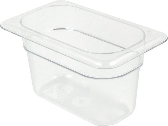 Gastronorm Pan 1/9-100 Clear 94cw135 Cambro Wear