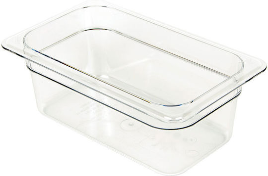 Recipient GN 1/4-100 Transparent 44cw135 Cambro Wear