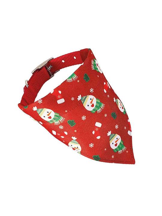 Christmas Collar with Bandana for Dogs Nobby 51884 Xmas Collar W Scarf 35x10cm
