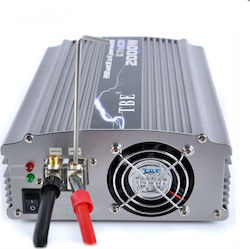 Инвертор за кола Модифицирана синусоидална вълна 2000W за 24V DC