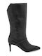 Leather Women's Boots Black