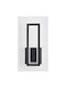 ArkoLight Lamp Wall with Integrated LED and Natural White Light Black