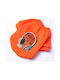 Hundeshirts Orange Music Makes Me High Rückenlänge 50cm