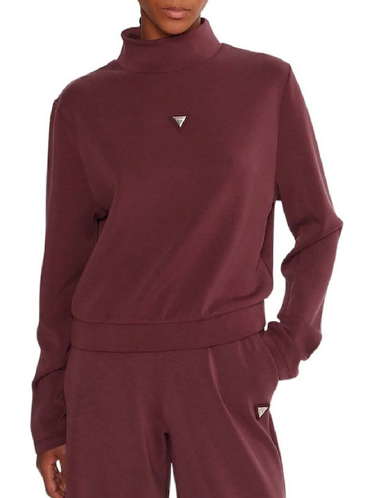 Guess Women's Sweatshirt Bordeaux