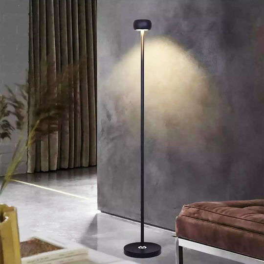 Atman LED Lampă de Podea Î160cm. Negru