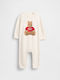 GAP Baby Bodysuit Ivory Frost
