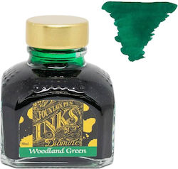 Diamine 80ml Woodland Green Fountain Pen Ink Bottle 700987827965