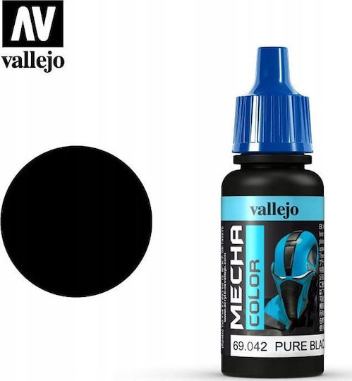 Mecha Color Vallejo 17ml Pure Black 69042