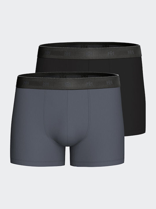 Men's Boxers Gray/black 2Pack