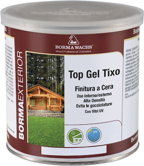 Borma Wachs Top Gel Tixo Wax Water Rosewood 750ml