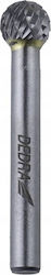 Dedra Σφαιρικός Φρέζας D10x9mm Στέλεχος 6mm Dedra Σφαιρικός Φρέζας D10x9mm Στέλεχος 6mm