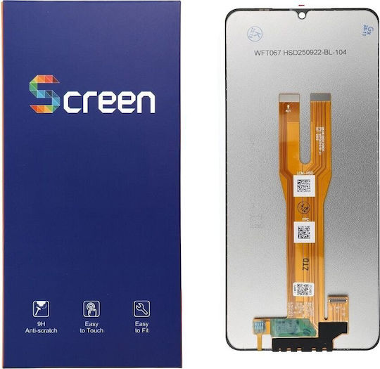 OG Οθόνη με Μηχανισμό Αφής για Samsung A06 A065F/A065M (Μαύρο)