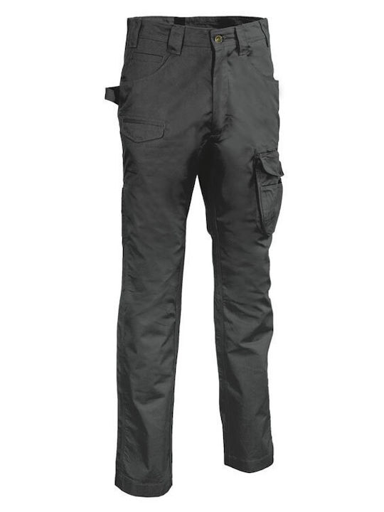 Cofra Kalamata Work Trousers Gray made of Cotton